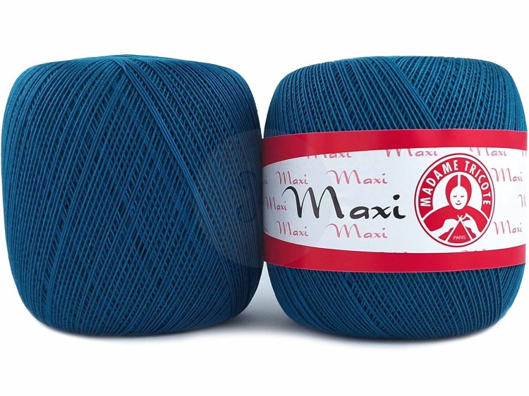 Kordonek Madame Tricote Paris Maxi 4938 ciemny turkus