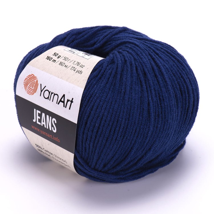 Włóczka YarnArt Jeans 54 granat