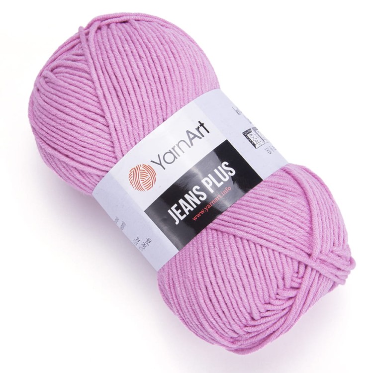 Włóczka YarnArt Jeans Plus 20 ciemny różowy