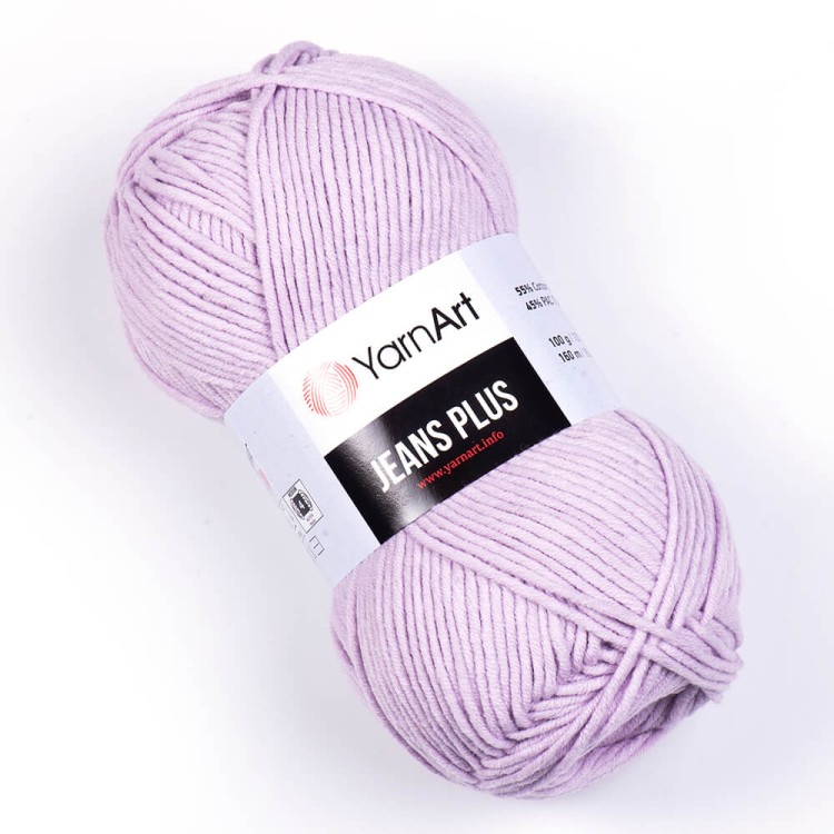 Włóczka YarnArt Jeans Plus 19 lawendowy