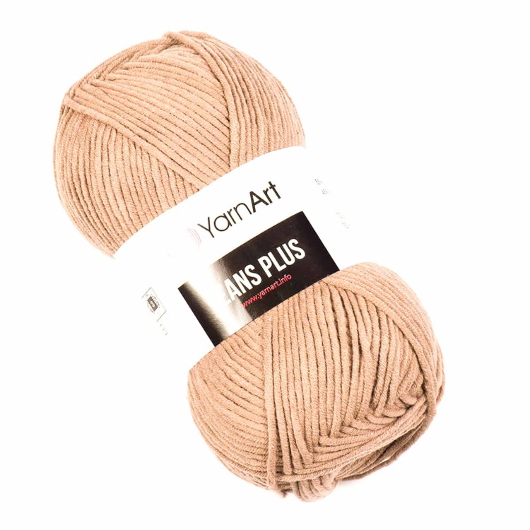 Włóczka YarnArt Jeans Plus 07 ciepły beżowy