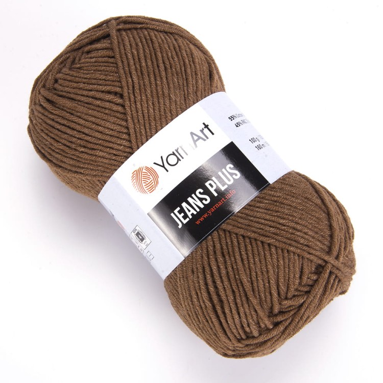 Włóczka YarnArt Jeans Plus 40 orzechowy